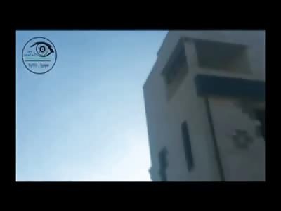 Man Accuse of Being Gay is Thrown From Building and Then Stoned by the Idiotic Crowd 