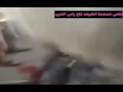 Man being brutally killed in public (alleged ISIS member)