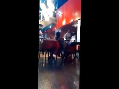 Couple has Sex Right in a Brazilian Restaurant 