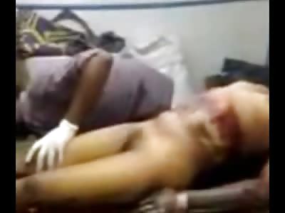 Brutal Autopsy of Dead Woman ..... Attendant Almost Rips Her Head Off