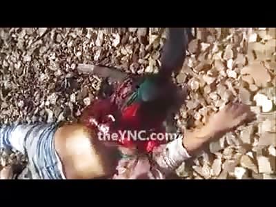 Brutal Train Aftermath..... YNC is That a Man or a Woman? (Fixed)