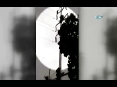 ine Worker Receives Electrical Shock ... Falls From Pole to His Death