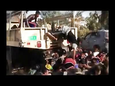 NEW: ISIS Execution Brutal Mass Execution in a Excavated Mass Grave (PART I)