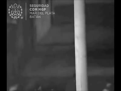 Man Attacked and Killed on the Street CCTV