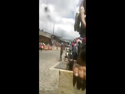 Bull Wins ... Guy Loses Life