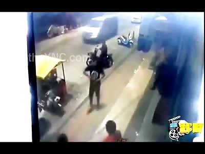 Walk Up Execution on the Sidewalk in Broad Daylight