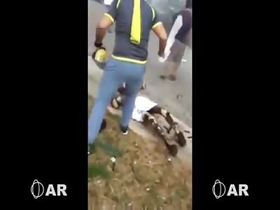 Pray for the End of your Wide Awake Nightmare...Man Burns after Handling Gunpowder the Wrong Way 