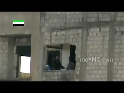 Man Complaining to His Terrorist Buddy is Shot and Killed by a Sniper