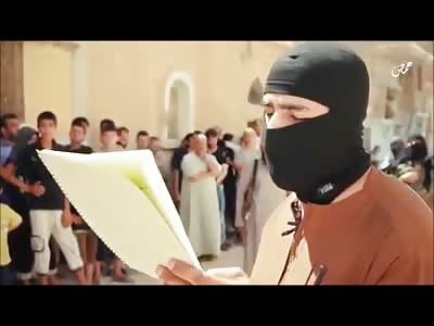 Two Homosexuals Thrown From The Top of a Building By ISIS