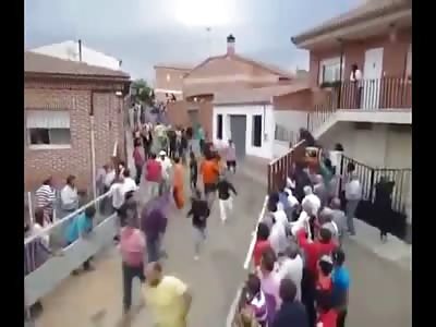 ind Out Which One of These Running Towns People the Bull Kills 