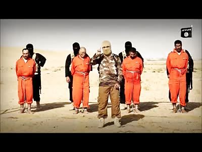 BRUTAL: New Shocking Video From ISIS Shows Four Men Hog Tied, Hung Up, and then Burned alive