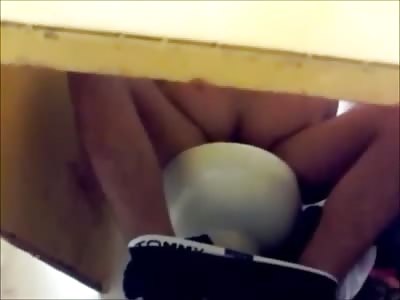 Pervert Films a Couple Having Sex Inside Public Bathroom