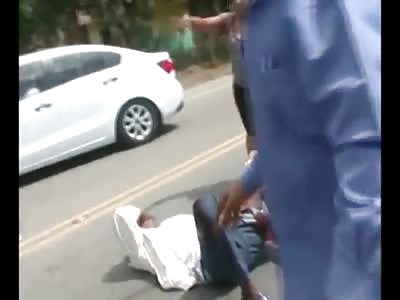 Mans HORRIFIC Leg Injury .... Femur Totally Exposed