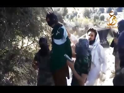 BRUTAL: New ISIS Execution Shows Hostage Strung Up Slowly Choke Hung and Then Finished with Bullets to the Head