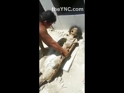 Creepy Exhumed Female Corpse is Stuck in a Eternal Silent Scream 