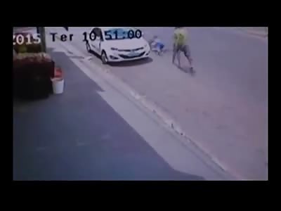 Woman is Chased Down and Executed by Her Police Officer Husband in the Street 