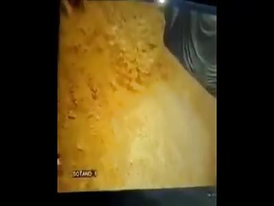 CCTV Captures the Terrifying Moment When Man is Buried Alive in a Construction Site