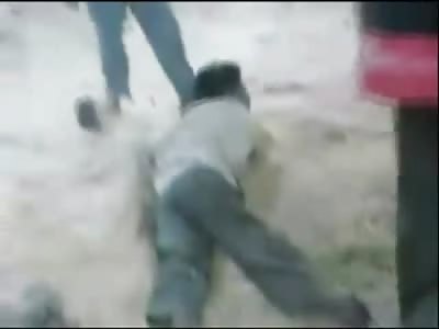 Piss in my Mouth, Ultimate Humiliation as man is Pissed on by Torturers, Handicap Man also Beaten