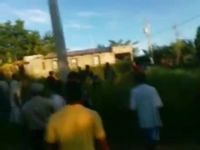 Dont Move..they have Rocks and a Machete 