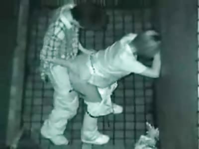 Guy Bangs a Prostitute in an Dirty Back Alle