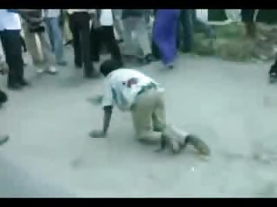 Christians receiving street justice by Hindus for converting in India 