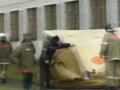 DRAMA: Suicide Jumper is Saved ... at the Very Last Minute