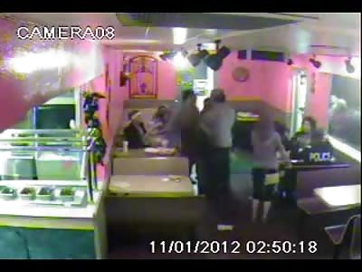 Dumb Broad KTFO in Restaurant Brawl