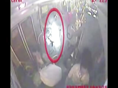 Police Officer Shot and Killed on a Bus with his Own Gun