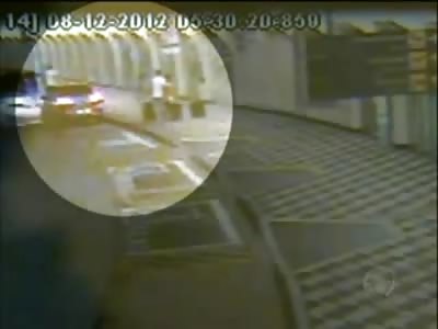 Mother and Daughter Brutally Squashed by Speeding Car at an Airport Drop Off