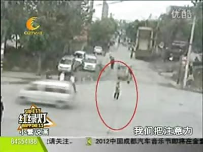 Oblivious Man Backed Over and Crushed to Death by Giant Industrial Truck