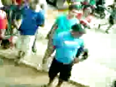 Ripped in Half Guts Everywhere after Being Crushed by Truck