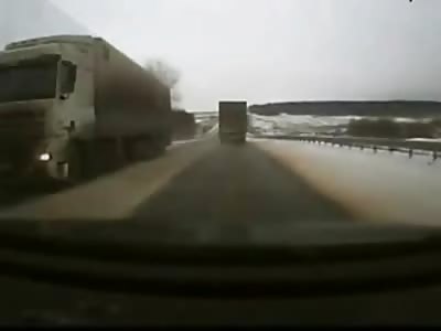 Most Devastating Fatal Crash I've Ever Seen..Two Mack Trucks Collide Head on Causing Incineration of one and The Other to Become a Fireball