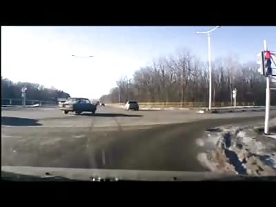 IMPACT: Woman Flies through Windshield from Horrible Accident