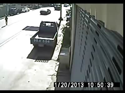 Woman is Brutally Ran-over by Motorcycle and Then Kicked in the Head by Pissed off Rider