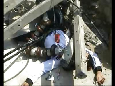 Maybe the Unluckiest Biker of All Time was Crushed to Death by Falling Power Lines