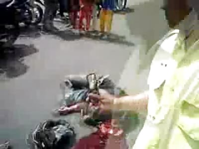 Quite Extraordinary Video of a Man with his Head...Completely Gone