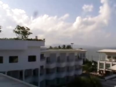 First Responders to a Danish Man who Jumped to his Death with Chest Compressions to keep Him Alive 