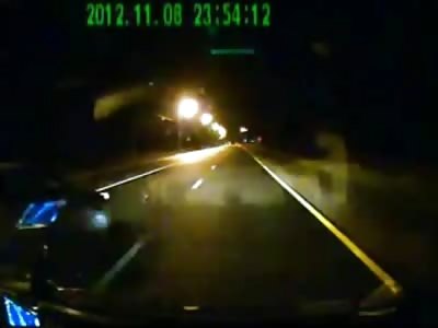 HIGHWAY SUICIDE: Man runs out in front of Huge Truck and Ends His Life