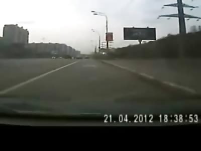 Man Survives Being Struck by the First Car but the Second one is Fatal