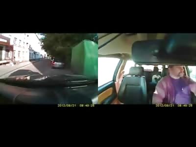 Meanwhile in Russia....Watch the Left Camera