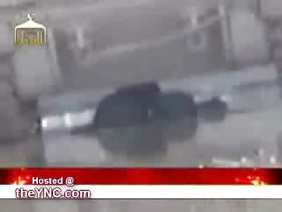 Iraqi Plant Bomb Right Under US Tank