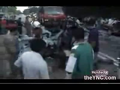 On Scene of a Fatal Car Crash