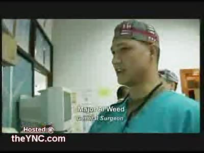 Inside an Iraqi ER room for American Soliders