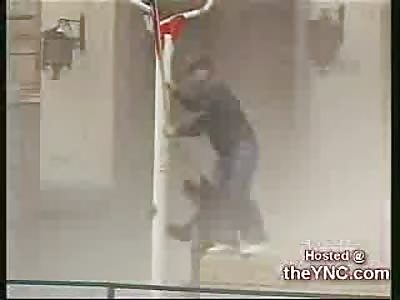 Police Blast Protestors in Chili