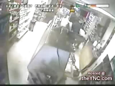 Clerk Beaten and Burned