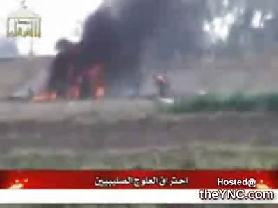 Sodliers Burning Alive