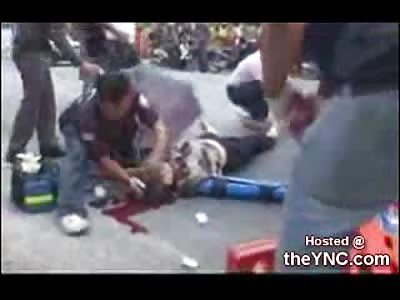 Motorcycle Accident in Thailand