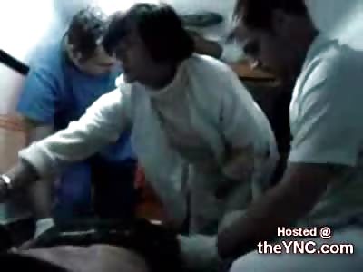 Man Rushed to Hospital With Knife Stuck in Him