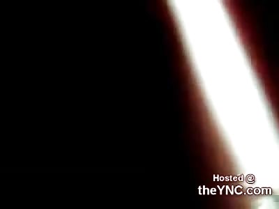 Store Owner Beats Bum Holding a Knife Down with a Bat