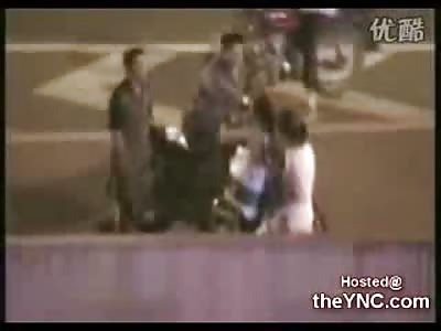 Woman Brutally Dragged and Beaten for her Handbag